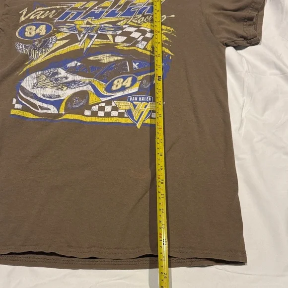 Vintage Racing Graphic Tee in Brown - Picture 4 of 5